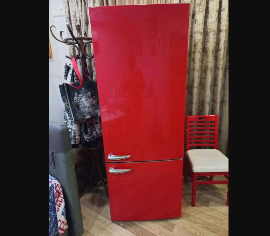 ikinci el vestel retro buzdolabı